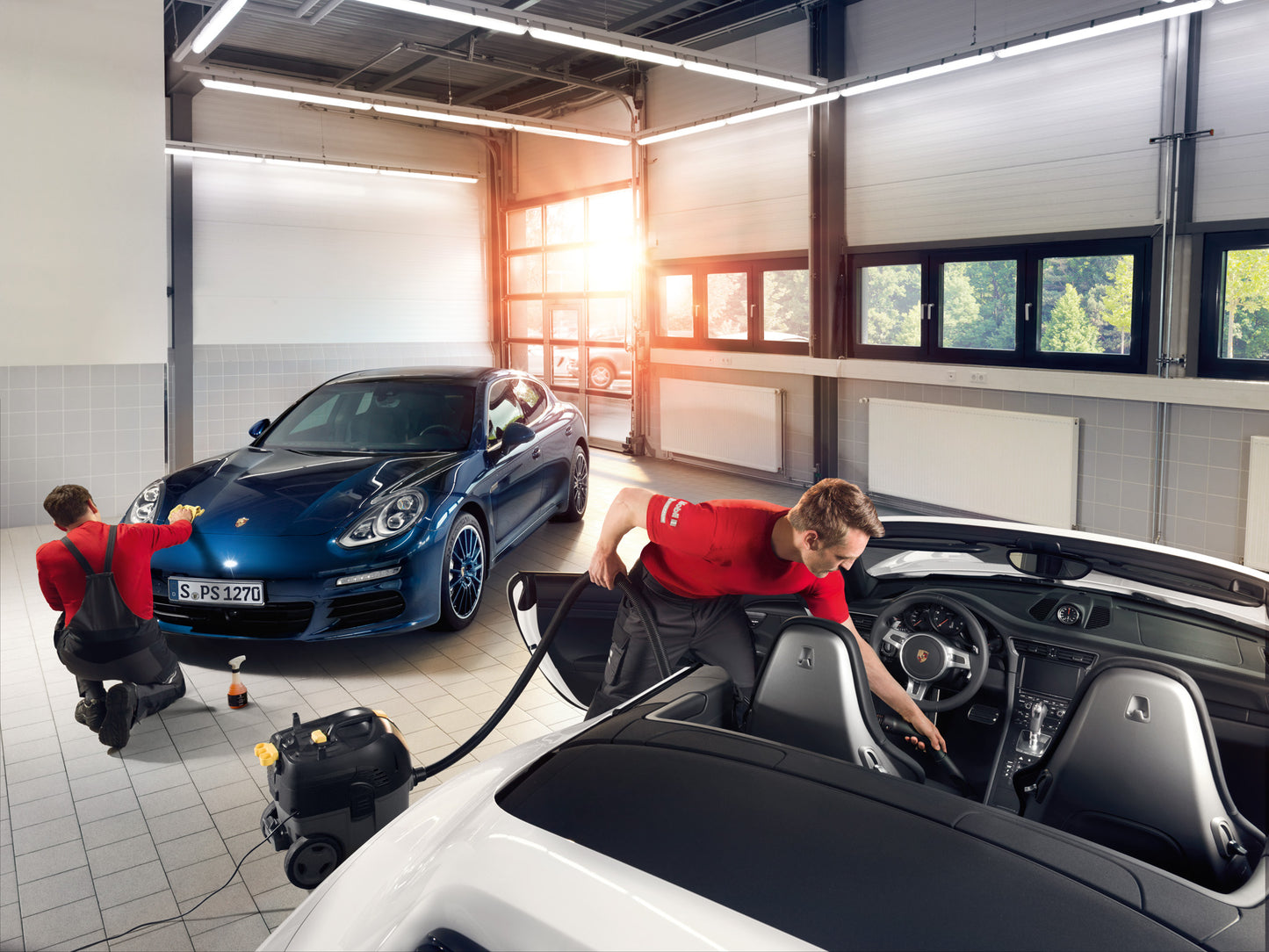 Estética Automotiva. Cosmética Porsche