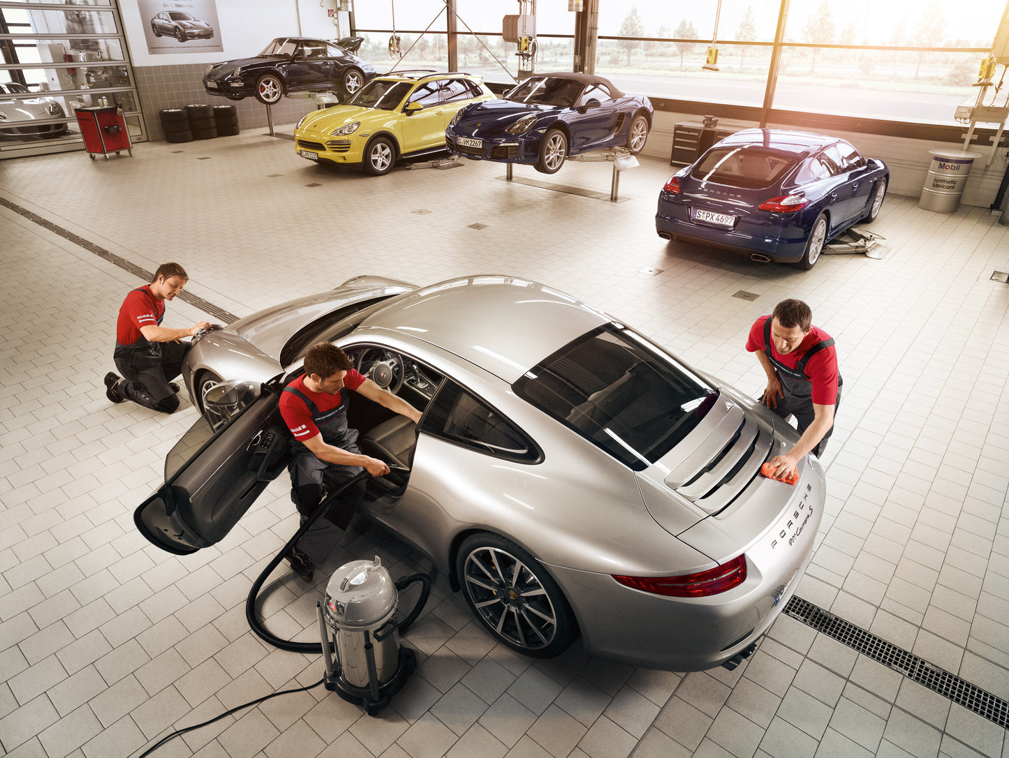 Estética Automotiva. Cosmética Porsche